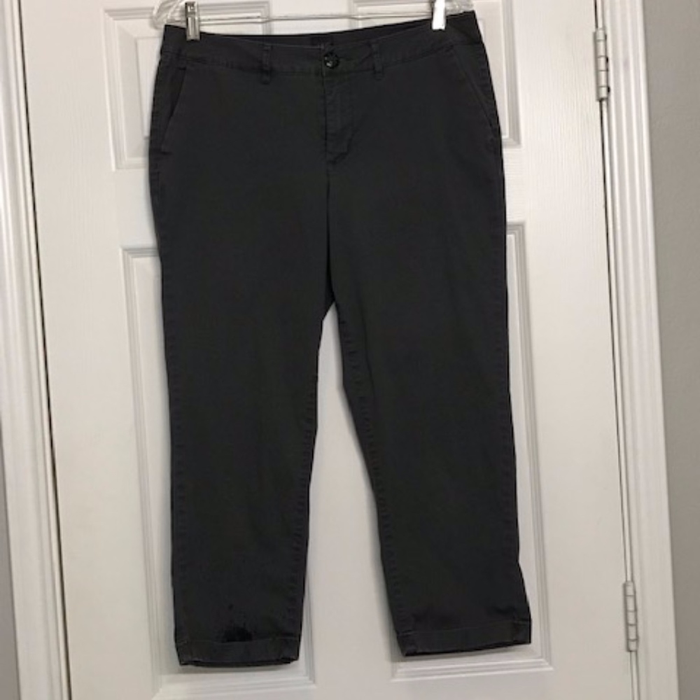 Gray Jag Crop Jean Slim Fit